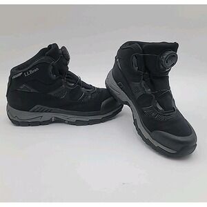 LL Bean Women's Size 9 TEK 2.5 Hiking Boots Primaloft Waterproof Black No Tie